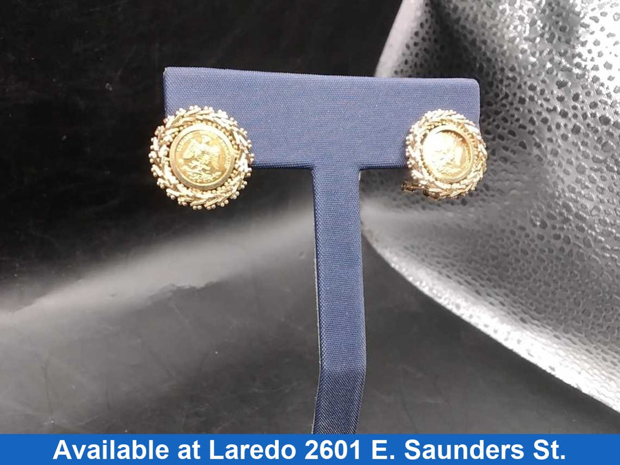 Earrings - Yellow Gold 10k (.417) 5.1 grams