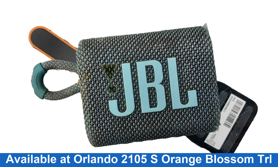 Jbl Go3 Blue Portable Speaker