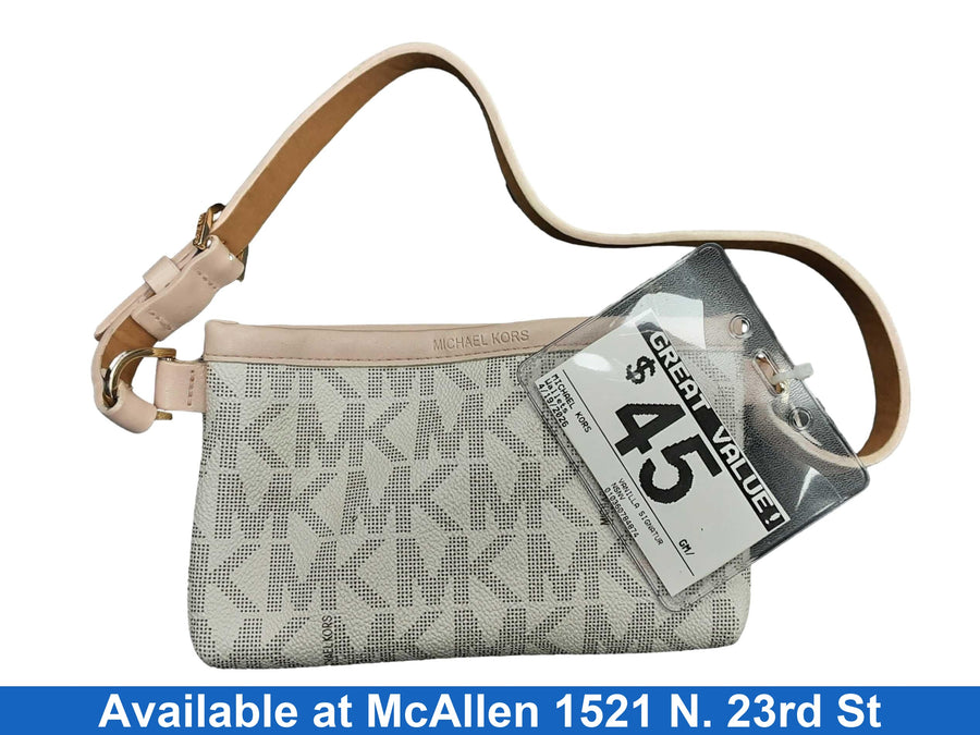 Michael Kors Vanilla Signature Beige / Tan Wallet