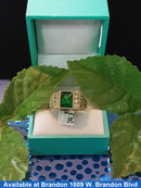Men's Ring - Yellow Gold 10k (.417) 5.7 grams Size 12