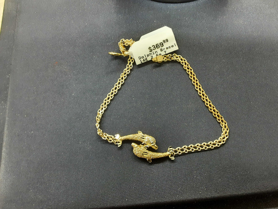 Bracelet - Yellow Gold 14k (.585) 2.6 grams 7 inch