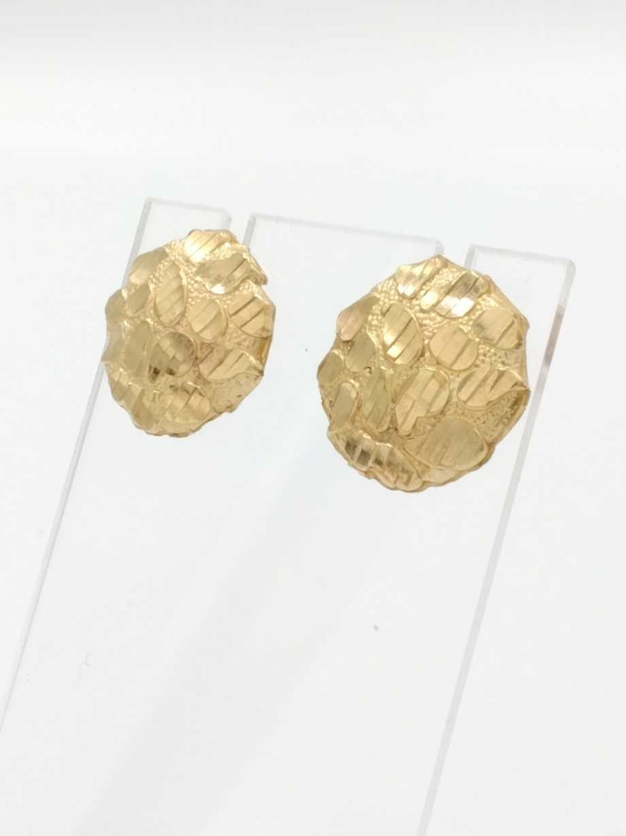 Gold Ball Earrings - Yellow Gold 10k (.417) 4.9 grams