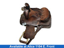 Blue Ridge Brown Roping Saddle