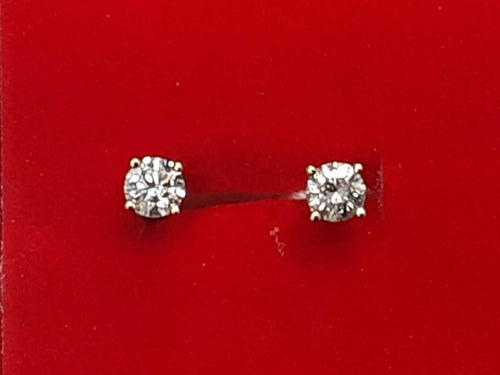Earrings - Yellow Gold 10k (.417) 1.2 grams