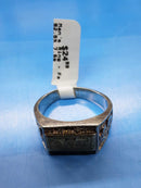Men's Ring - Silver 7.6 grams Size 9