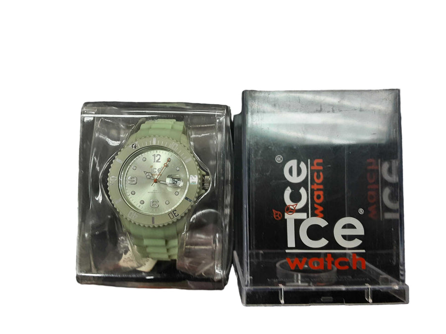 Ice Sili-eucalyptus-big Green Regular Watch