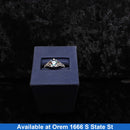 Women's Ring - White Gold 14k (.585) 2.9 grams Size 9