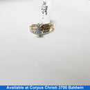 Women's Ring - Yellow Gold 10k (.417) 4.1 grams Size 7