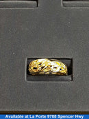 Ring - Wedding Band - Yellow Gold 10k (.417) 5.4 grams Size 9