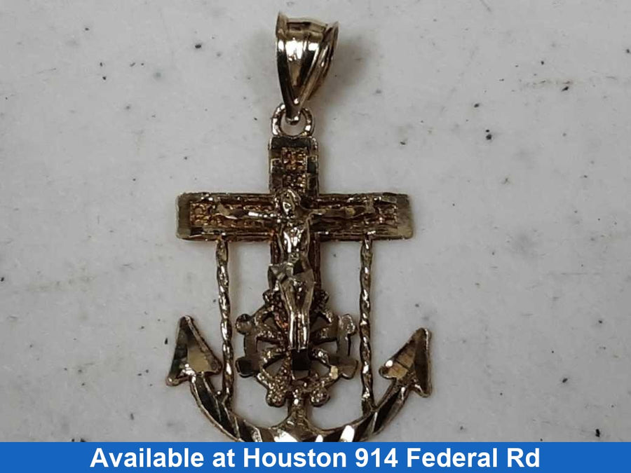 Religious Pendant - Yellow Gold 10k (.417) 2.2 grams