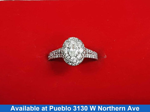 Women's Ring - White Gold 14k (.585) 3.2 grams Size 6