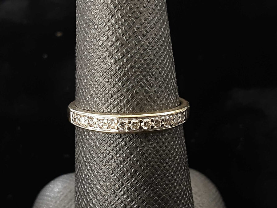 Ring - Engagement Set - Yellow Gold 10k (.417) 3.5 grams Size 7