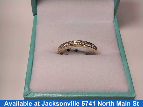 Ring - Wedding Band - Yellow Gold 10k (.417) 1.3 grams Size 7