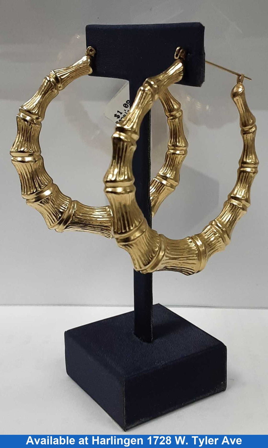 Bangle Earrings - Yellow Gold 10k (.417) 10.4 grams
