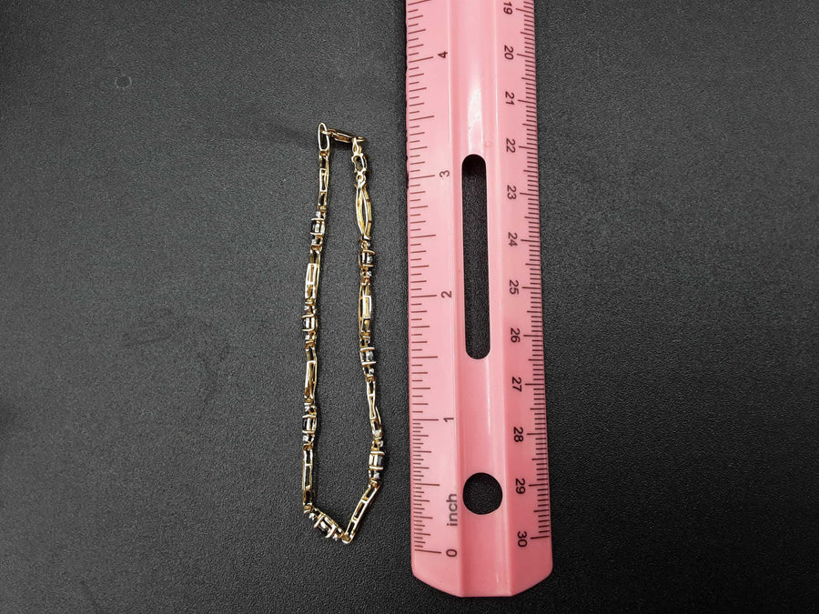 Bracelet - Yellow Gold 10k (.417) 4 grams 7 inch