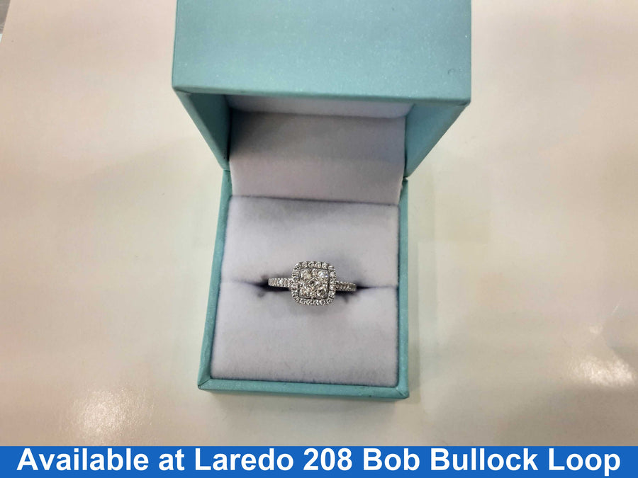 Women's Ring - White Gold 14k (.585) 2.8 grams Size 7