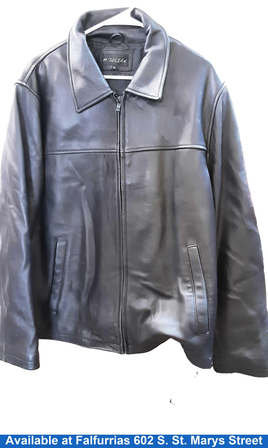 M. Julian Wmyhl0024 Black Riding Jacket