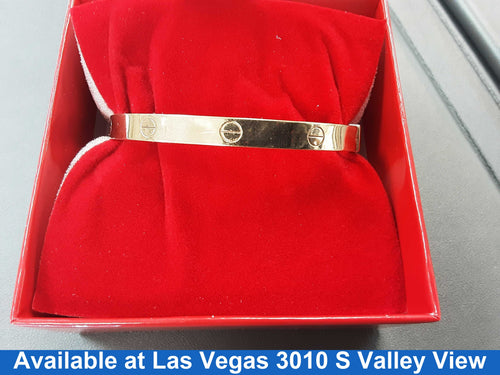 Bangle Bracelet - Yellow Gold 10k (.417) 7.98 grams 9 inch