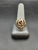Men's Ring - Yellow Gold 14k (.585) 10.2 grams Size 12.5