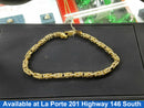 Fox Tail Bracelet - Yellow Gold 10k (.417) 26 grams 9 inch