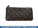 Louis Vuitton Zippy Wallet Brown Wallet