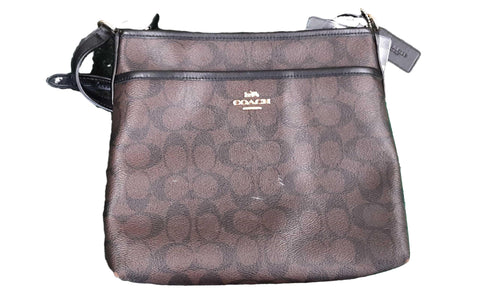 Coach D1847 Beige / Tan Purse / Handbag
