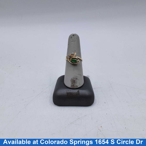 Women's Ring - Yellow Gold 14k (.585) 3.1 grams Size 7