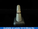 Women's Ring - Yellow Gold 10k (.417) 4.9 grams Size 7