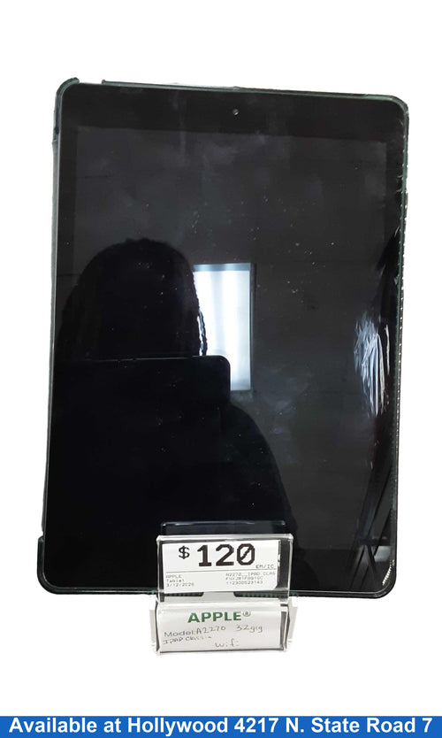 Apple A2270__ipad Classic 8th Gen Black Tablet
