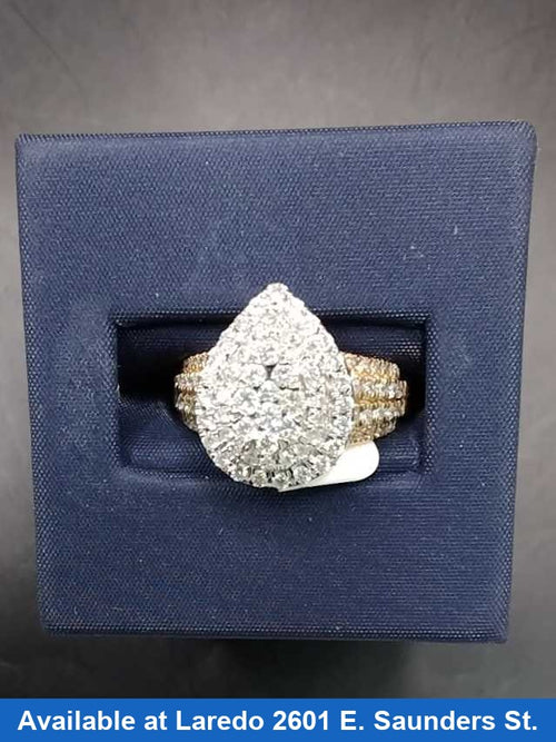 Women's Ring - Yellow Gold 10k (.417) 4.4 grams Size 7