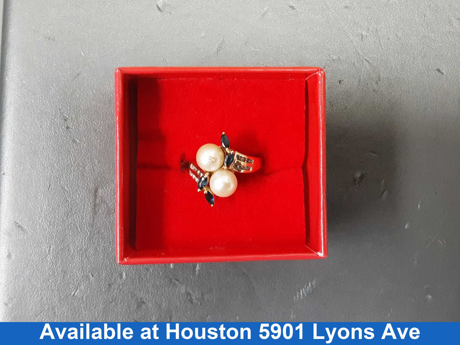 Women's Ring - Yellow Gold 14k (.585) 5 grams Size 5.5