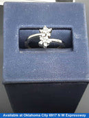 Women's Ring - White Gold 10k (.417) 2.3 grams Size 8