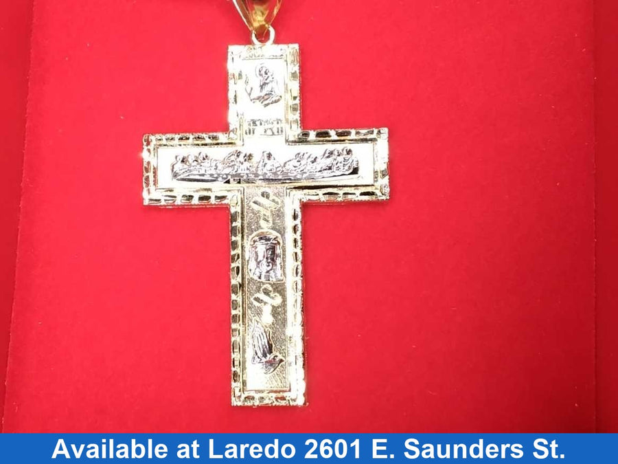 Religious Pendant - Yellow Gold 10k (.417) 6.7 grams