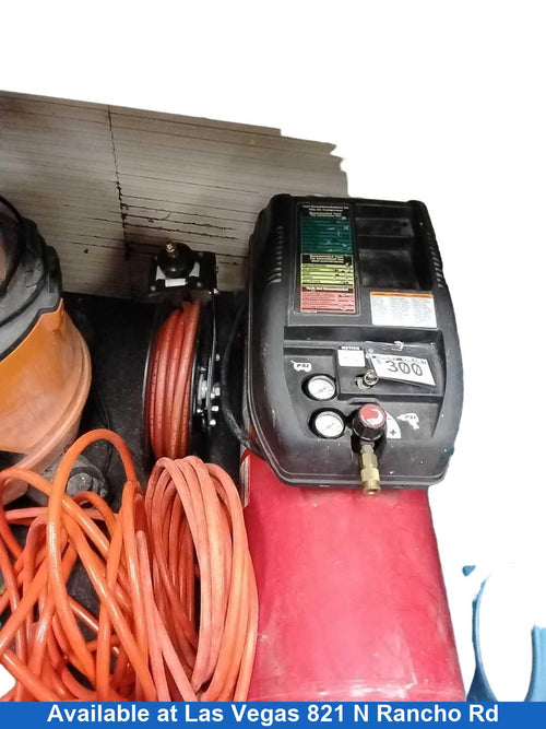 Husky Wl651004aj Red Electric Compressor