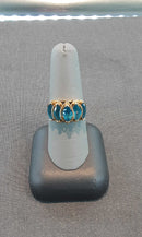 Women's Ring - Yellow Gold 14k (.585) 3.7 grams Size 7