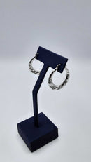 Hoop Earrings - Silver 2.7 grams