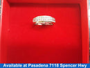 Ring - Wedding Band - Yellow Gold 14k (.585) 5.2 grams Size 20