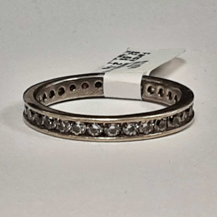 Ring - Wedding Band - Silver 2.5 grams Size 8.5