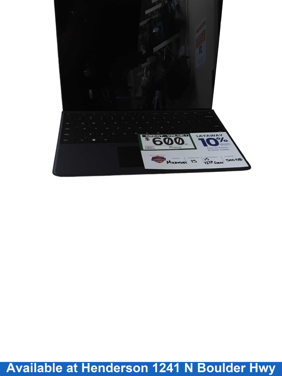 Microsoft 2038 Intel Core I5 - 12th Generation 8 Gb 500 Gb Black Laptop