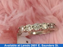 Ring - Wedding Band - White Gold 10k (.417) 2.5 grams Size 7