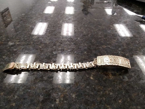 Box Bracelet - Yellow Gold 10k (.417) 46.6 grams 6 inch
