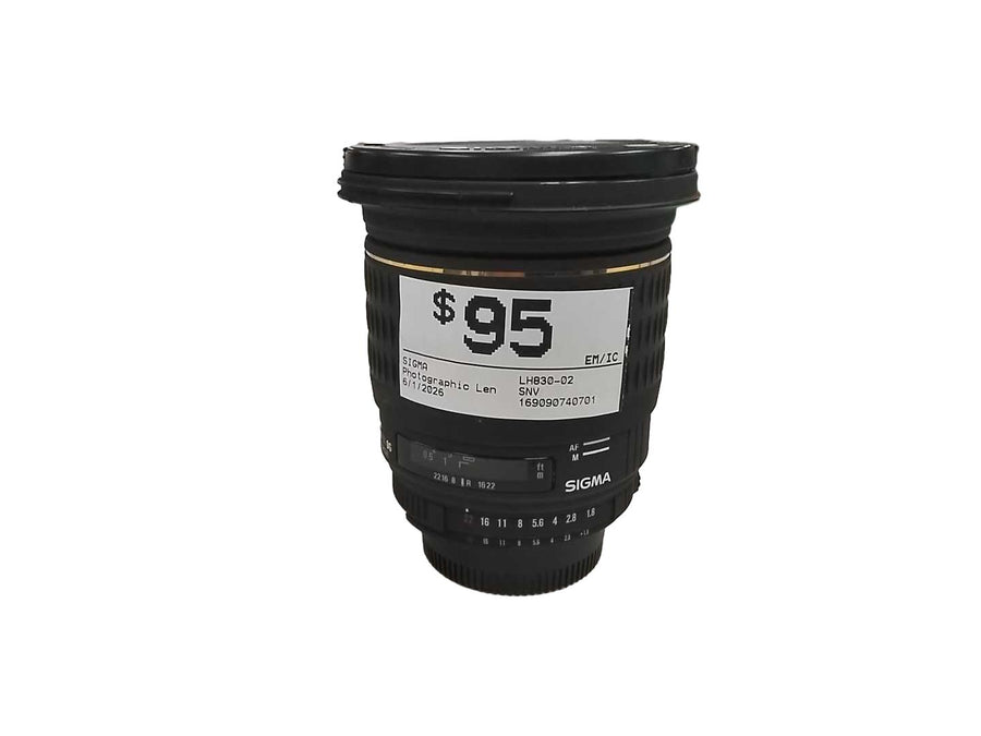 Sigma Lh830-02 Black Photographic Lens