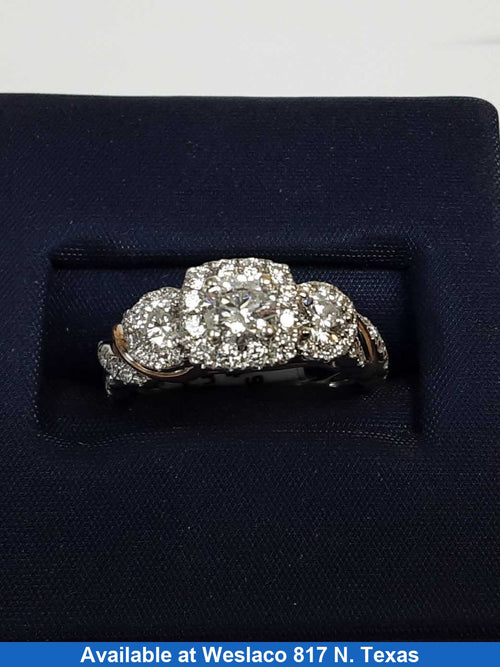 Women's Ring - White Gold 14k (.585) 4.2 grams Size 6