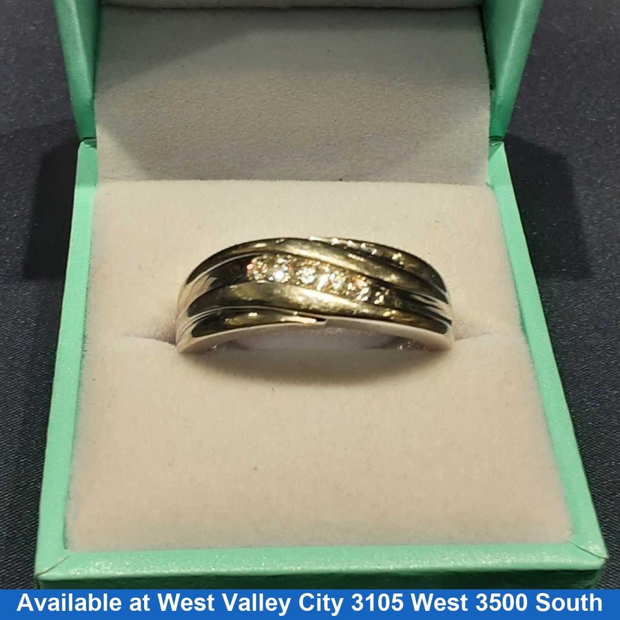 Women's Ring - White Gold 14k (.585) 8.2 grams Size 9.5