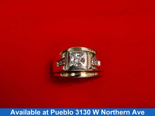 Men's Ring - Yellow Gold 14k (.585) 4.9 grams Size 10