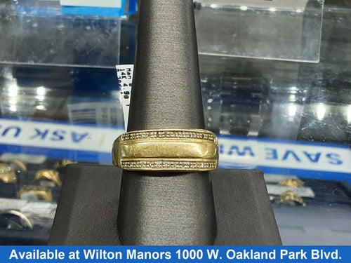 Men's Ring - Yellow Gold 14k (.585) 4.9 grams Size 11