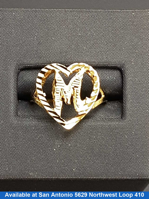 Women's Ring - Yellow Gold 10k (.417) 1.8 grams Size 7.5