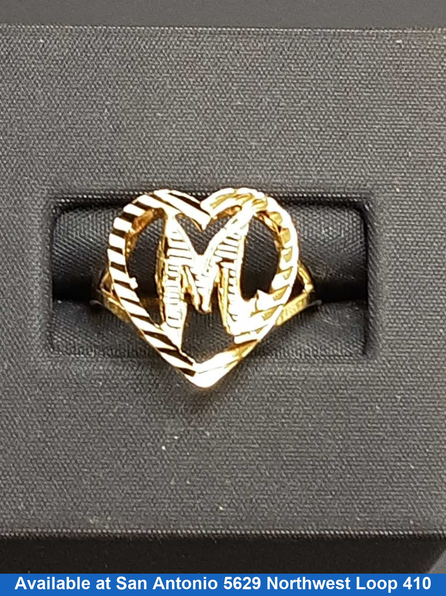 Women's Ring - Yellow Gold 10k (.417) 1.8 grams Size 7.5