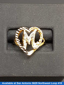 Women's Ring - Yellow Gold 10k (.417) 1.8 grams Size 7.5