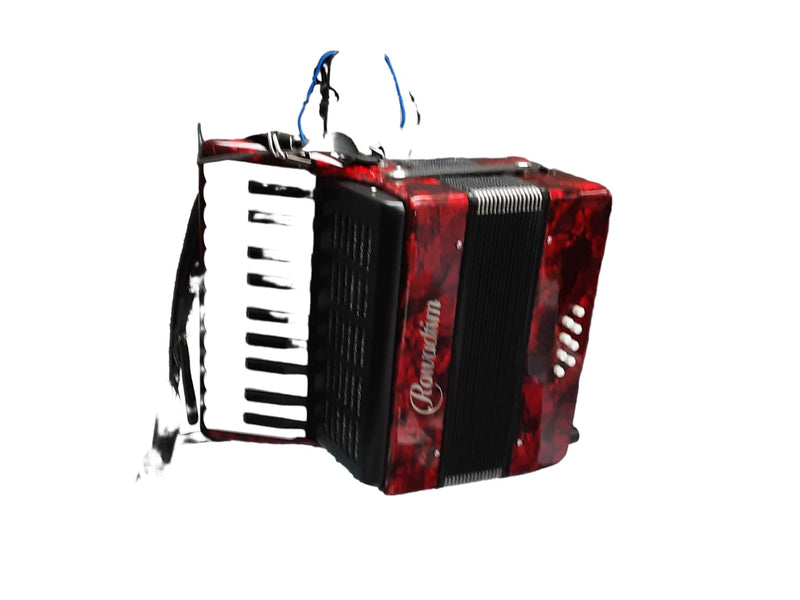 Rowadtim Red Combination Accordion